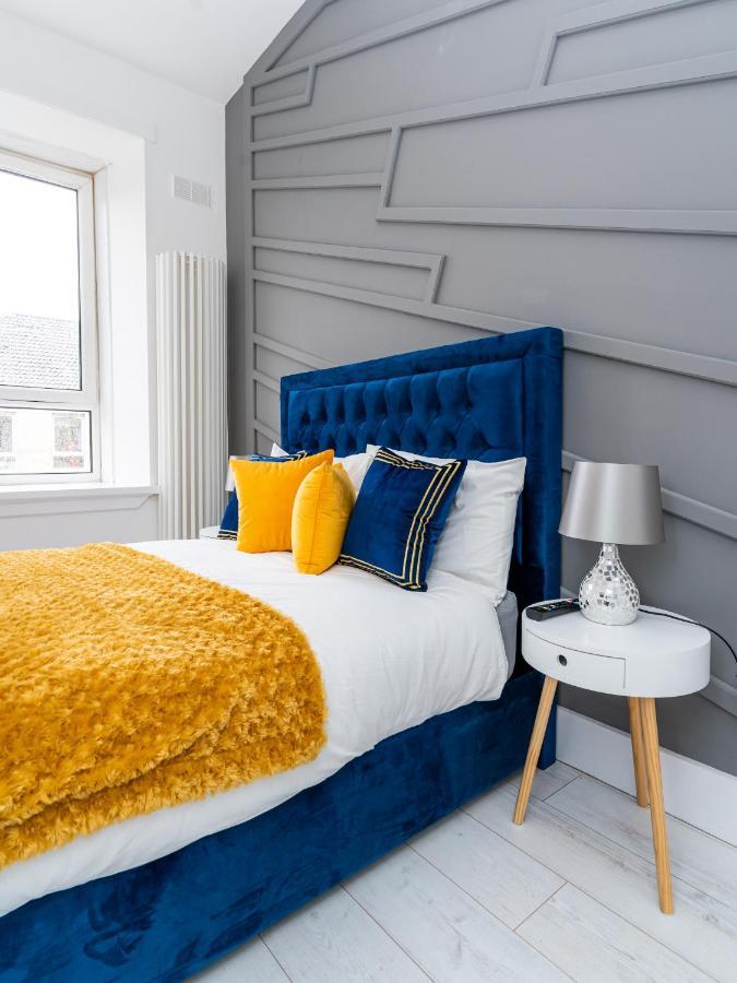 Cheerful 2 Bedroom Homely Apartment, Sleeps 6 Guest Comfy, 3X Double Bed, Parking, Free Wifi, Suitable For Business, Leisure Guest,Glasgow, Glasgow West End, Near City Centre Exterior foto